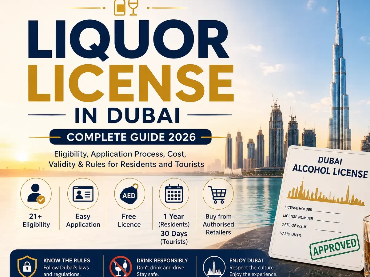 Liquor License in Dubai: Complete Guide for Residents and Tourists in 2026