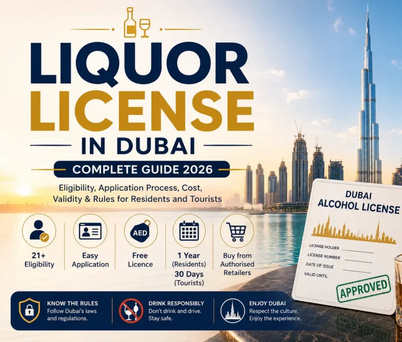 Liquor License in Dubai: Complete Guide for Residents and Tourists in 2026