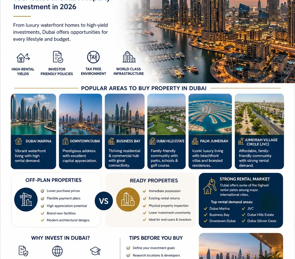 Dubai Real Estate in 2026: Why It Remains One of the World’s Most Attractive Property Markets