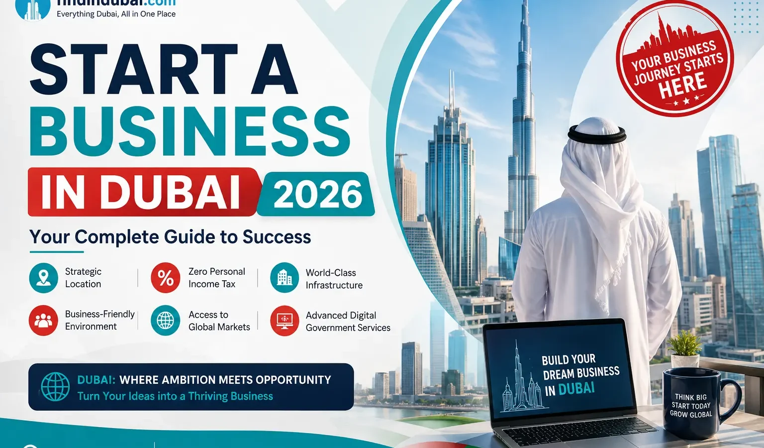 Starting a Business in Dubai: A Complete Guide for Entrepreneurs in 2026