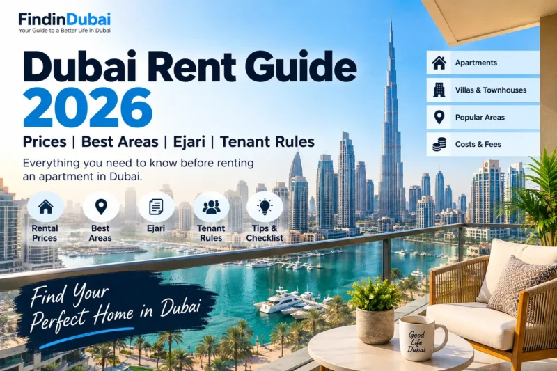 Dubai Rent Guide 2026: Prices, Best Areas, Ejari and Tenant Rules